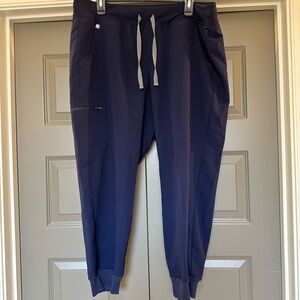 Figs XL/P Navy Jogger Scrubs